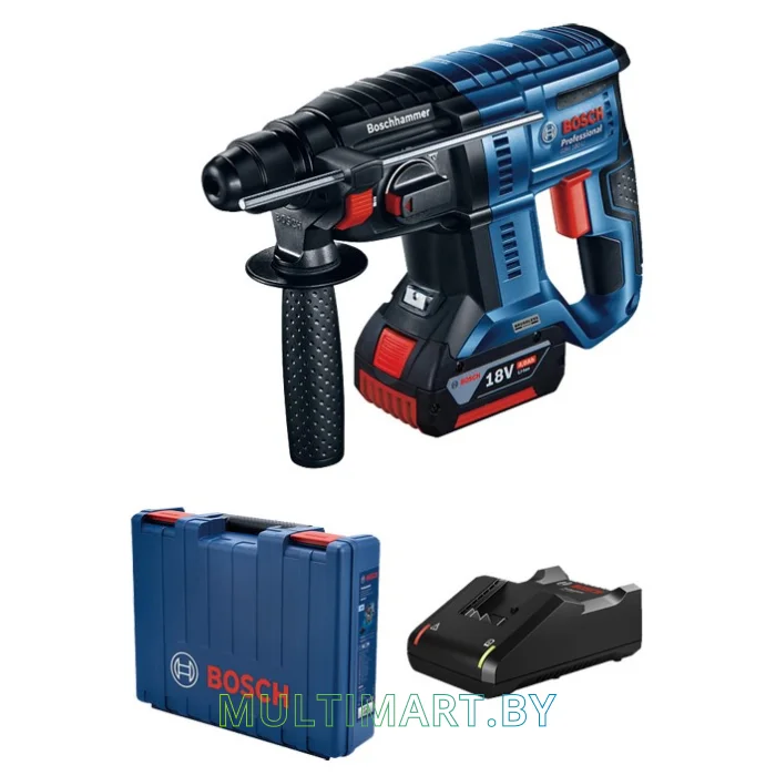 Перфоратор Bosch GBH 180-LI Professional 0611911122 (с 1-им АКБ, кейс)